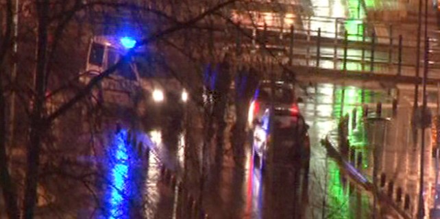 Polisler gaspçıyı böyle kovaladı!