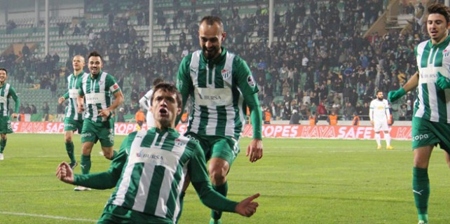 Ligin en golcüsü Bursaspor