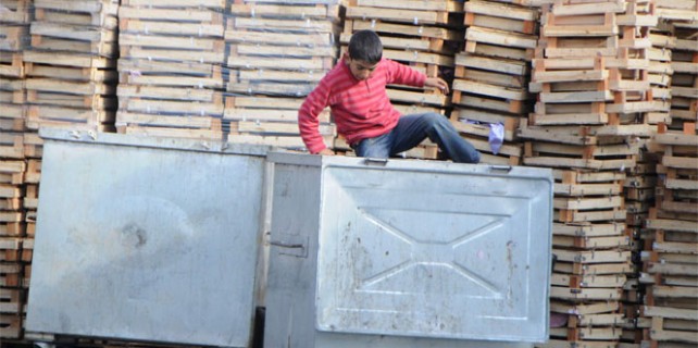 Çöpten çıkan mutluluk