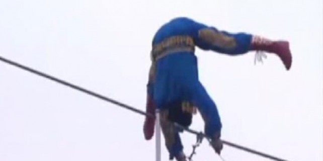 50 metrede 72 saat böyle durdu