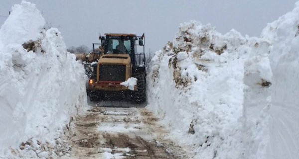 Gemlik’te karla mücadele