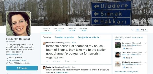 Hollandalı gazeteci serbest