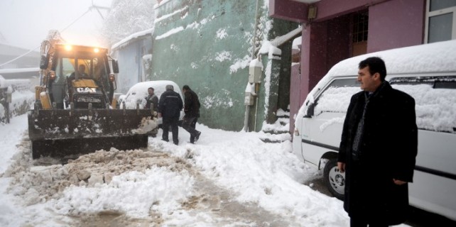 Osmangazi’de kar seferberliği