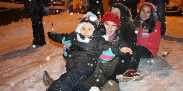 Bu gece en çok çocuklar eğlendi