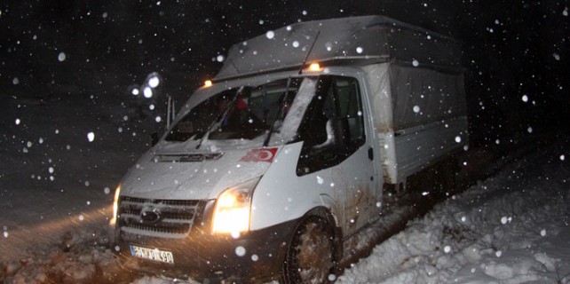 Donmak üzereyken kurtarıldılar