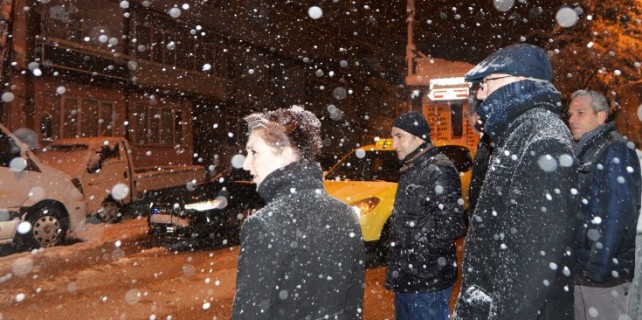 Edebali ‘kar’ denetiminde