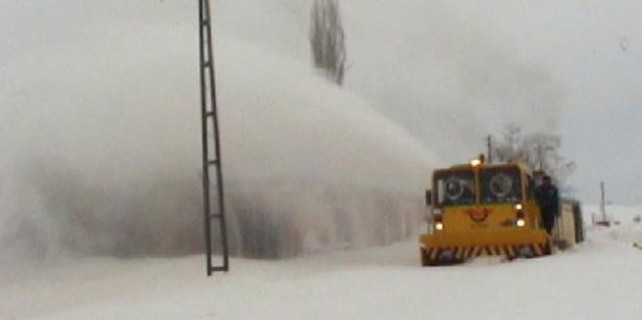 Kar temizleme sırasında korkunç olay!