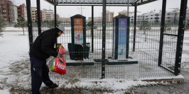 Nilüfer Belediyesi sokak hayvanlarını unutmadı
