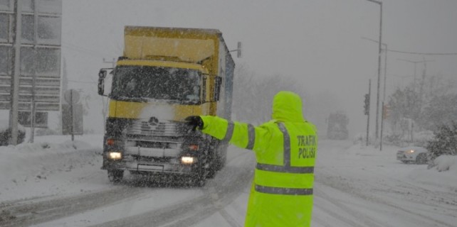 Bursa İstanbul Karayolu'nda kar alarmı!