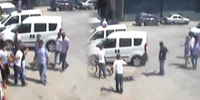 Bursa'da karakolda dayak! İşte o anlar...