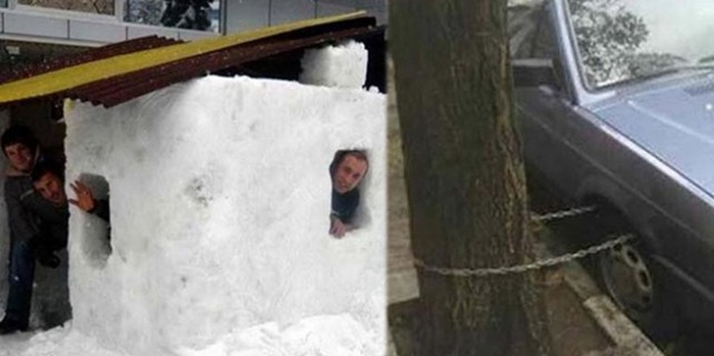 Yurdum insanı yine iş başında...