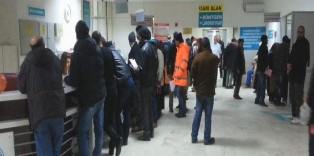 Kuyruk o kadar çok uzadı ki...