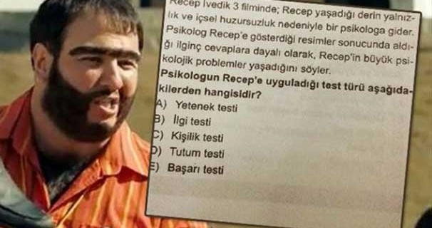 KPSS'de ilginç soru! Şahan paylaştı...