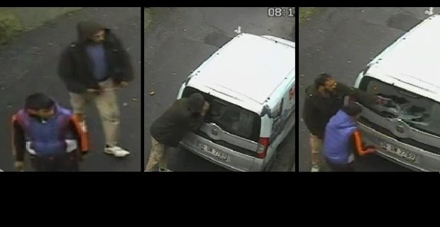 Sokak ortasında gündüz vakti hırsızlık