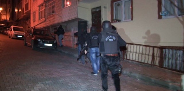 İstanbul’da terör operasyonu