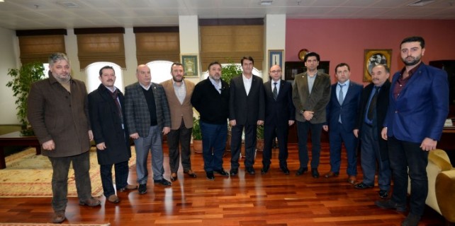 Dündar, AK Parti Mudanya İlçe teşkilatını ağırladı