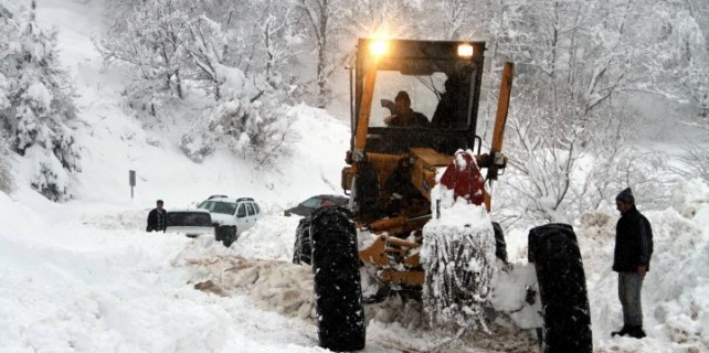 Bursa'da 205 köy yolu kapalı!