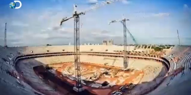 Arena inşaatının 5 dakikalık öyküsü
