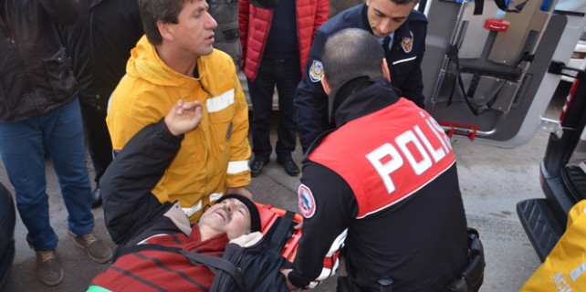 Silah sesini patlama, ayağındaki acıyı kırık zannetti