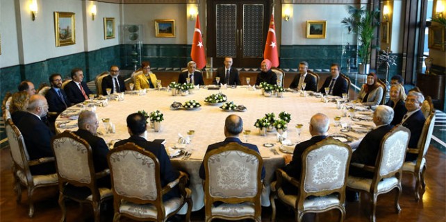 İşte Cumhurbaşkanlığı Sofrası!