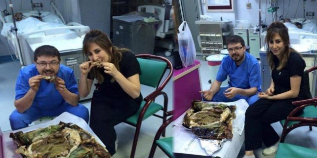 Yoğun bakımda şok görüntü