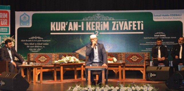 Dünya birincisi hafızlardan Kur’an ziyafeti