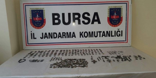 Bursa’da tarihi eser operasyonu