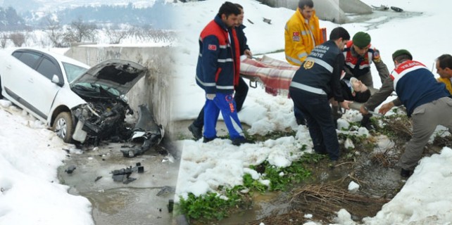 Bursa'da feci kaza! Direksiyon hakimiyetini kaybedince...