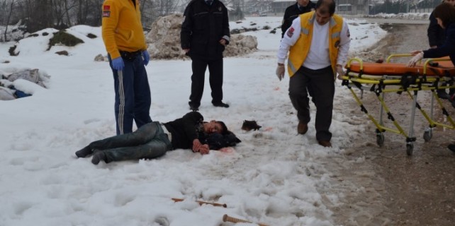 Kızını kaçıran gence öldüresiye dayak!