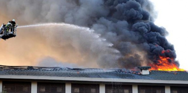 5 yıldızlı otelde yangın