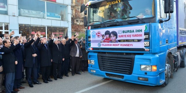 Yıldırım’ın şefkati Suriye’ye ulaştı