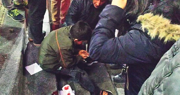 Burger King’te akılalmaz dayak!