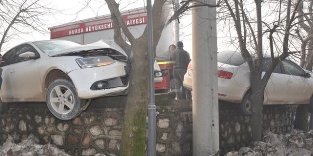 Bu kazadan burnu bile kanamadan kurtuldu!