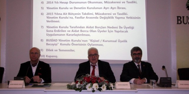 BUSİAD'ın bütçesi 1 milyon lira