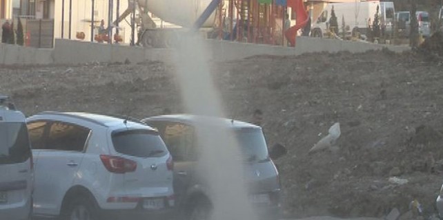 Bursa'da korku dolu anlar! Hortum çıktı...