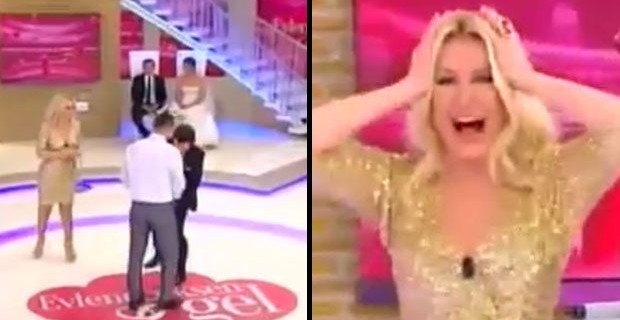 Damat adayının fermuarı açık kalınca...