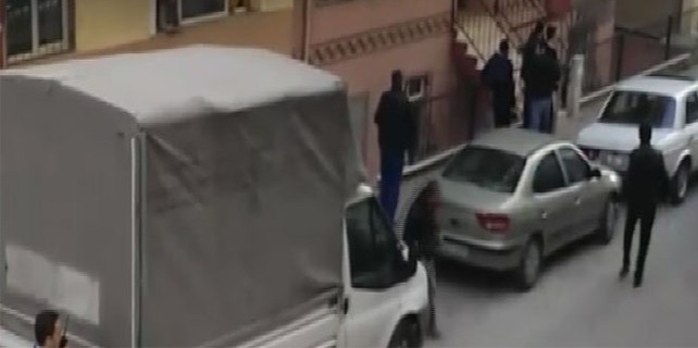 O saldırı anı cep telefonuyla böyle kaydedildi