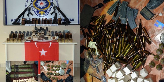 Ev değil sanki cephanelik!