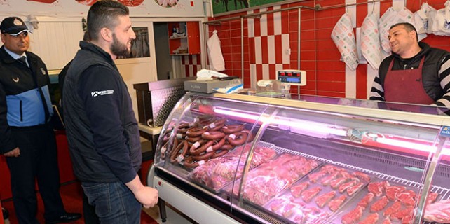 Bursa'daki kasaplar denetim kıskacında