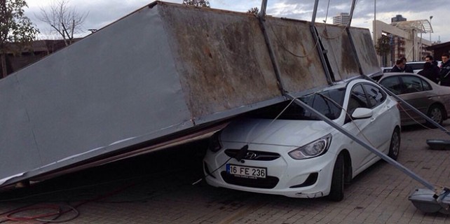 Bursa'da faciadan dönüldü
