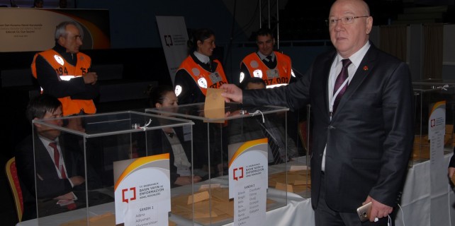 Nuri Kolaylı BİK Genel Kurulu'na seçildi