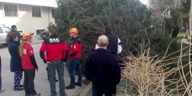 NAK arama kurtarma iş başında
