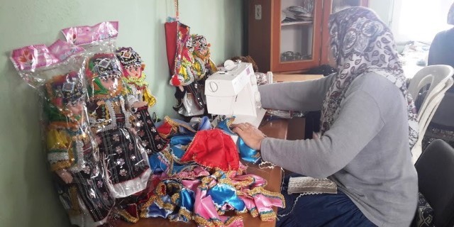 Keles bebeklerine  BUSMEK desteği