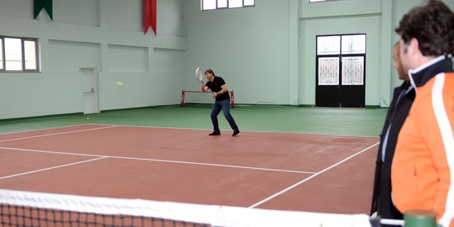 Ertuğrul Sağlam’dan adını taşıyan tesislere ziyaret