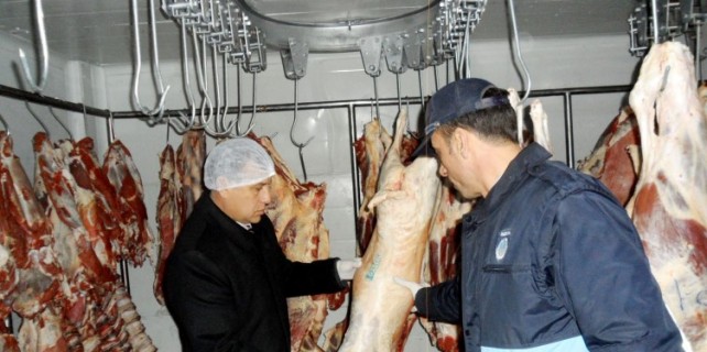 Bursa'da kasaplara 'at eti' denetimi!