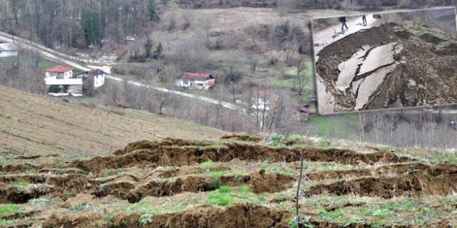 Bursa'da iki mahallede heyelan tehlikesi!