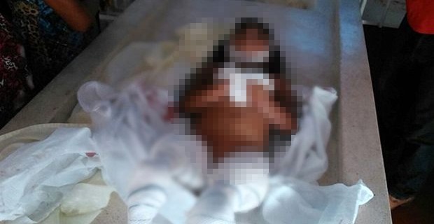 Minik kız piranalara yem oldu