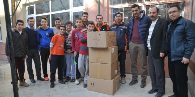 Öğrencilerden en anlamlı yardım