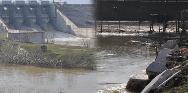 Bursa'da baraj kapakları açıldı, köy sular altında kaldı!