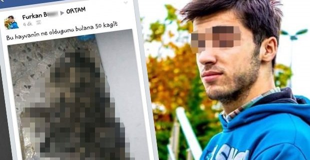 Facebook'ta iğrenç mesaj!